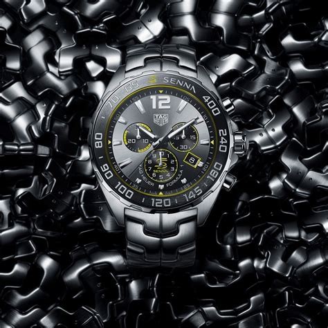 Tag Heuer unveils a new watch on Senna's 30th anniversary